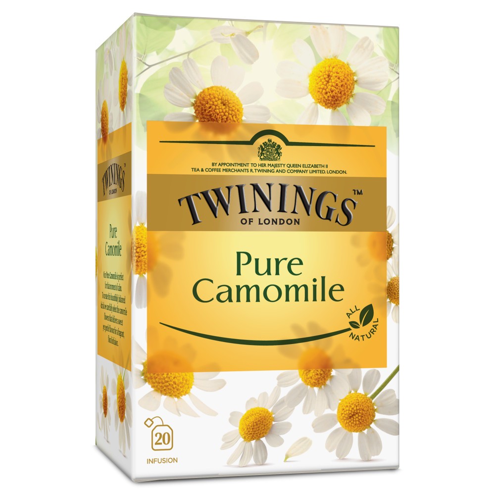 TWININGS TEA PURE CAMOMILE 20s