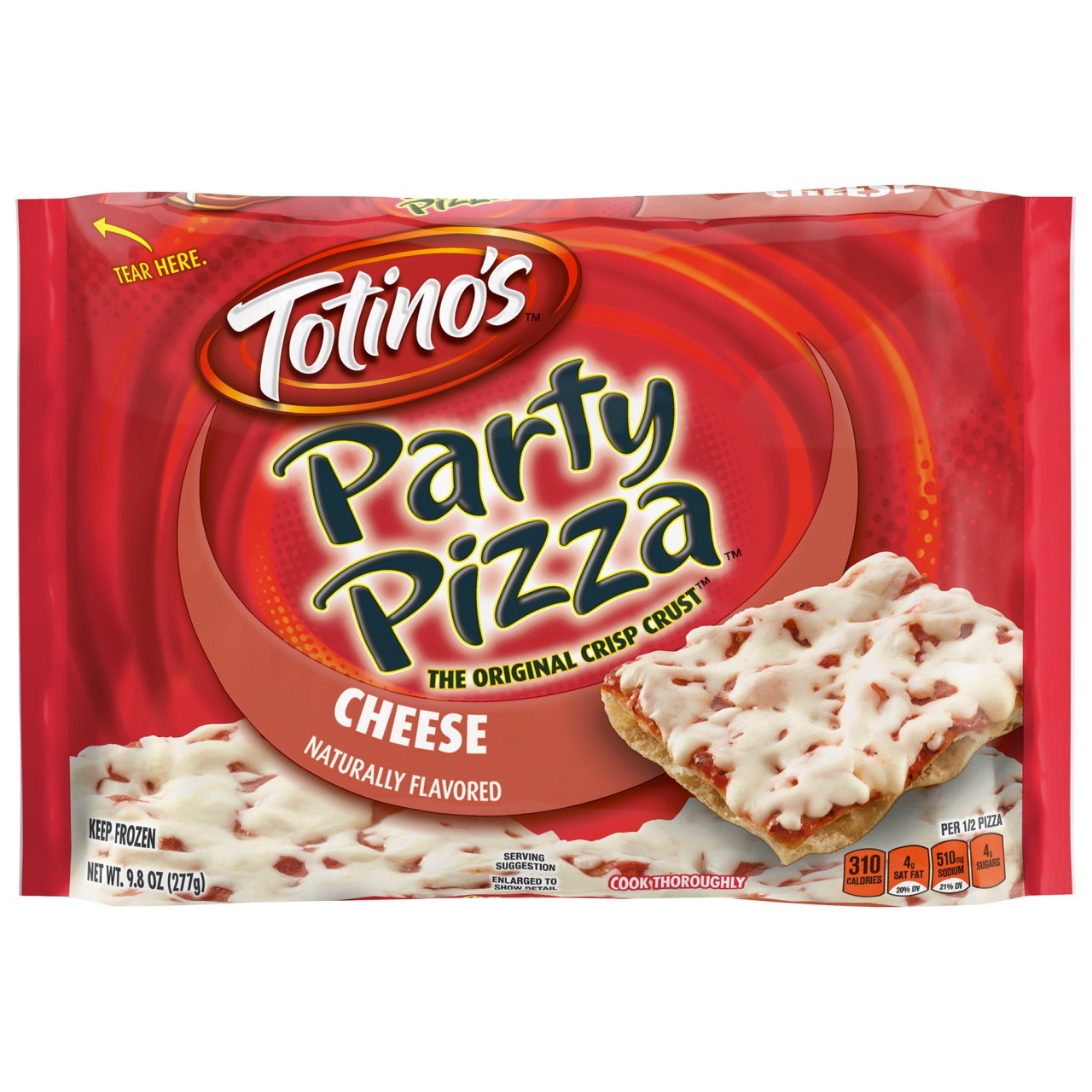 TOTINOS PIZZA CHEESE 277g