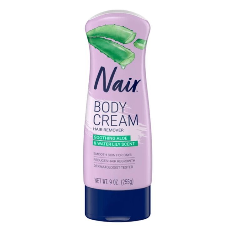 NAIR HAIR REMOVER CREAM – ALOE AND WATER LILY SCENT 255g
