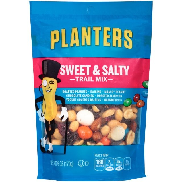 PLANTERS TRAIL MIX SWEEET SALTY 6oz