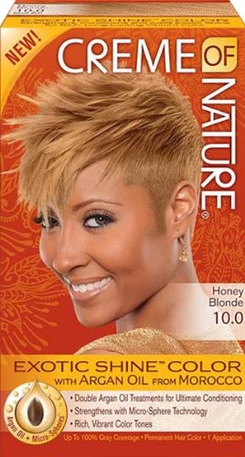 Creme of Nature Exotic Shine Color, Honey Blonde, 10.0 Fluid Ounce