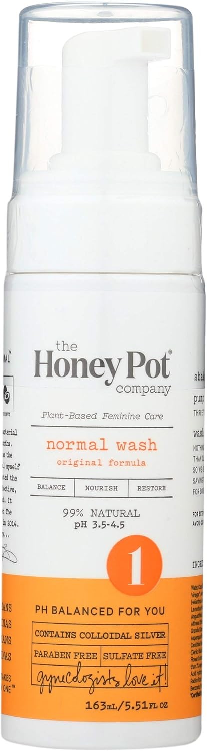 The Honey Pot Company: Normal Foaming Wash, 5.5 oz