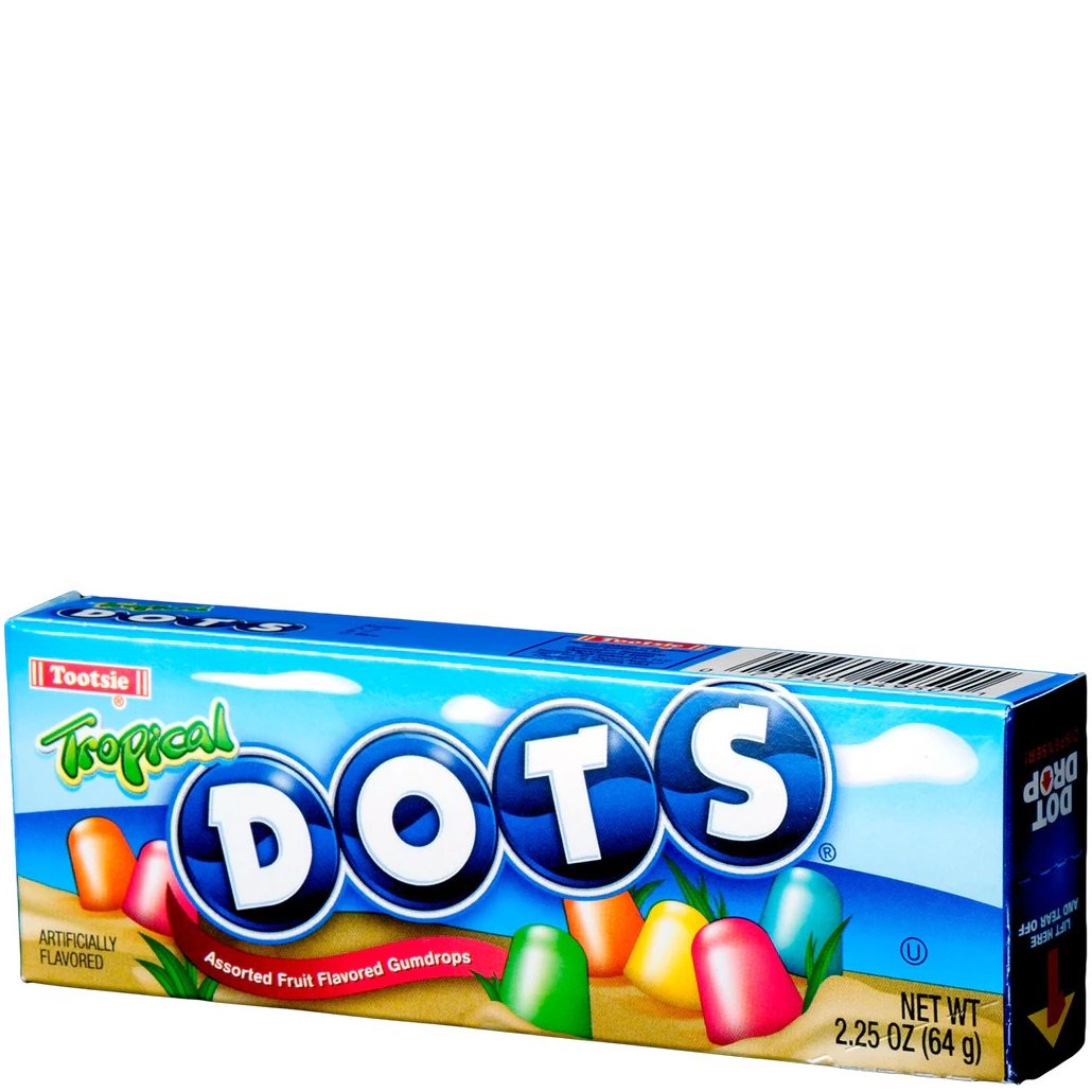 TOOTSIE DOTS TROPICAL 2.25oz