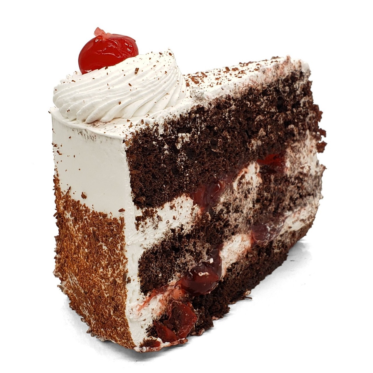 CAKE ROUND BLACK FOREST SLICE 1ct