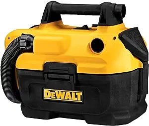 DEWALT 20V MAX Wet/Dry Vacuum, Cordless and Corded, Versatile Power Source, Portable Shop Vacuum, Tool Only (DCV581H)