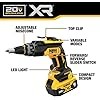DEWALT 20V MAX XR Drywall Screw Gun and Impact Driver, Power Tool Combo Kit, 2 Batteries and Charger Included (DCK268P2)