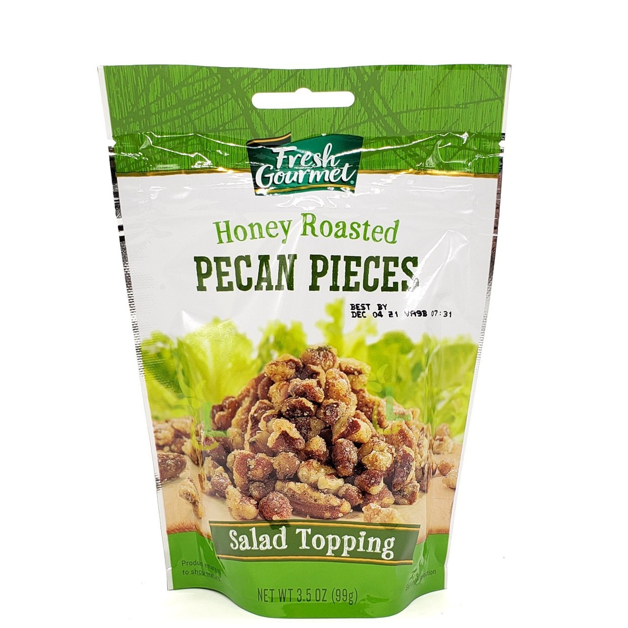 FRESH GOURMET PECAN PIECES ROASTED 3.5oz