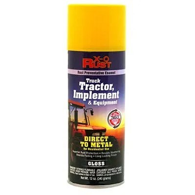 12oz. John Deere Yellow X-O Rust Spray Paint and Primer