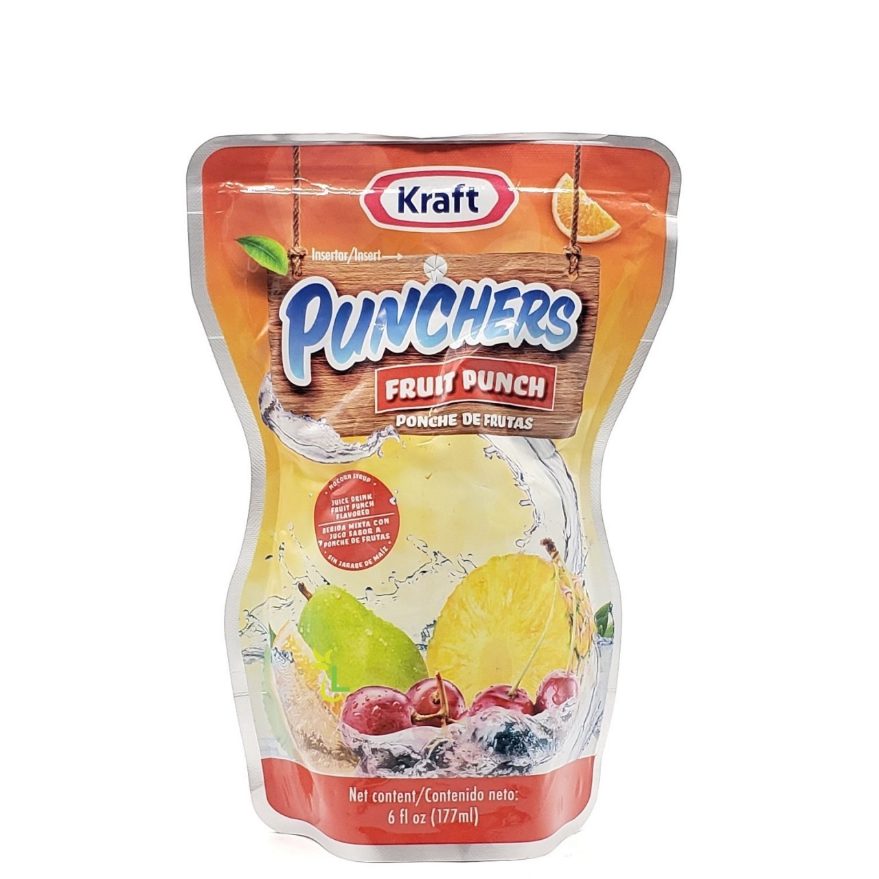 KRAFT PUNCHERS FRUIT PUNCH 177ml