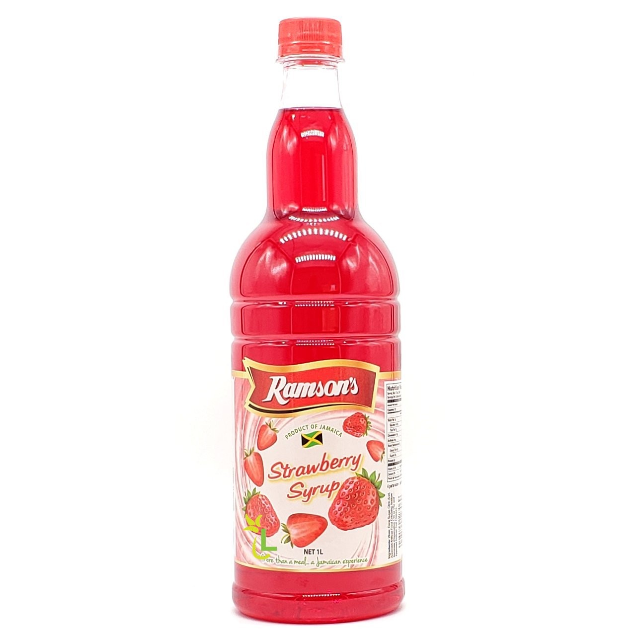 RAMSONS SYRUP STRAWBERRY 1L