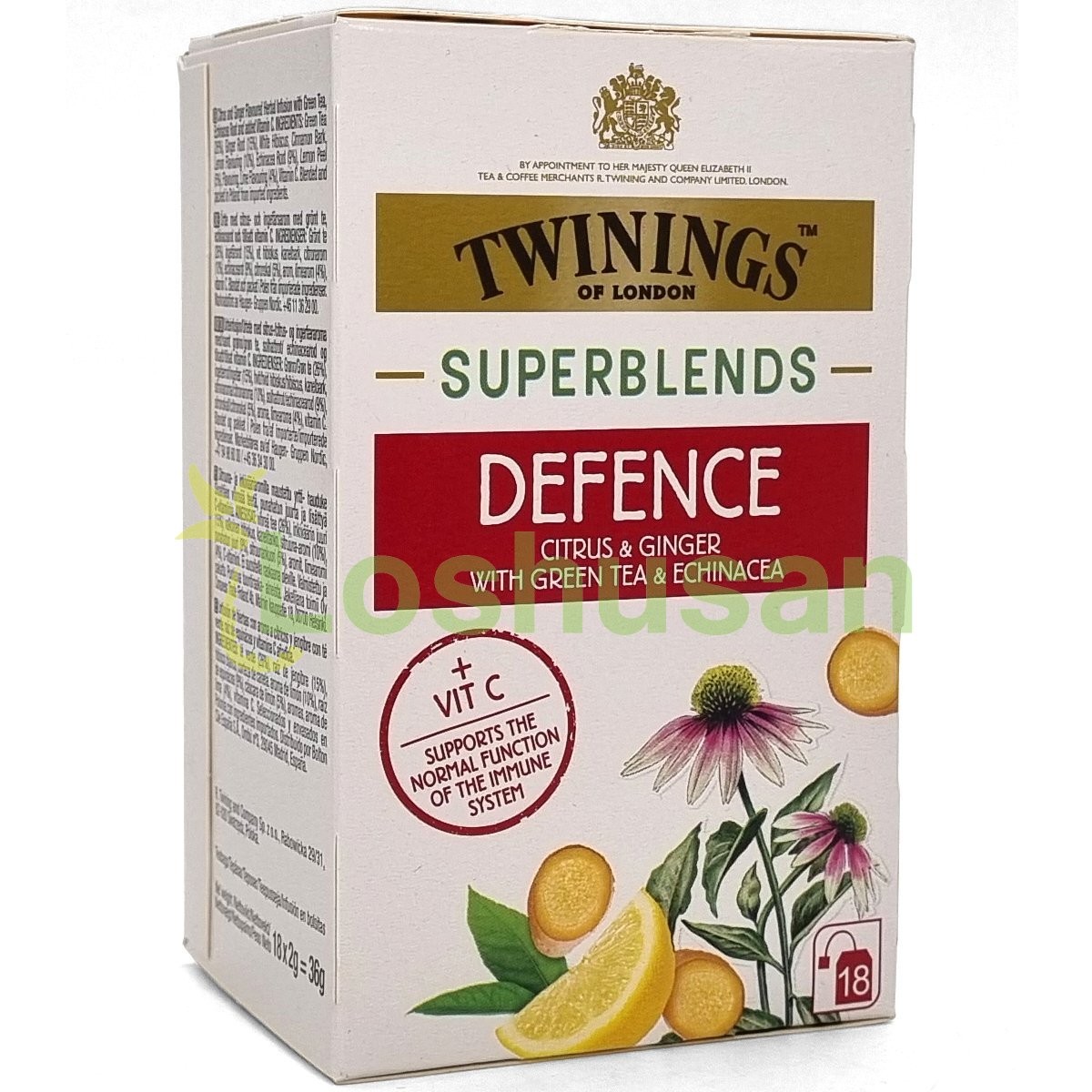TWININGS TEA DEFENCE 18s