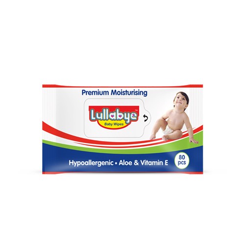 LULLABYE LOVABLE BABY WIPES TUB 80s