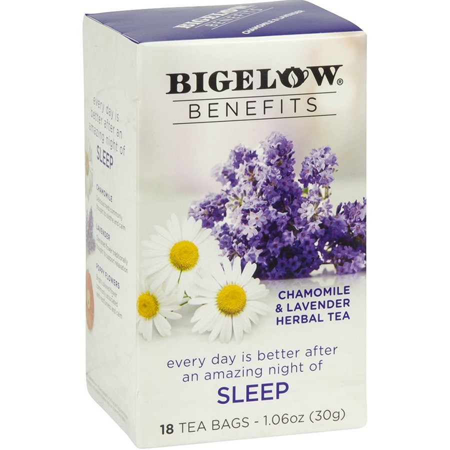 BIGELOW TEA BENEFITS SLEEP 18s