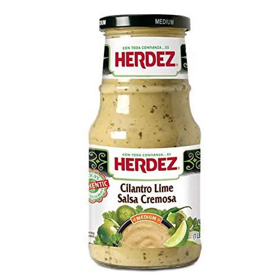 HERDEZ SALSA LIME CILANTRO 15.3oz