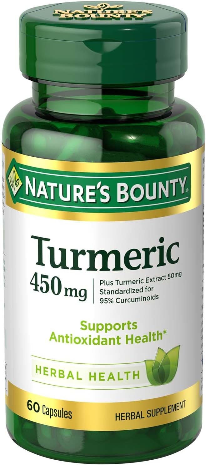 Nature's Bounty Turmeric Curcumin Caps, 60 count