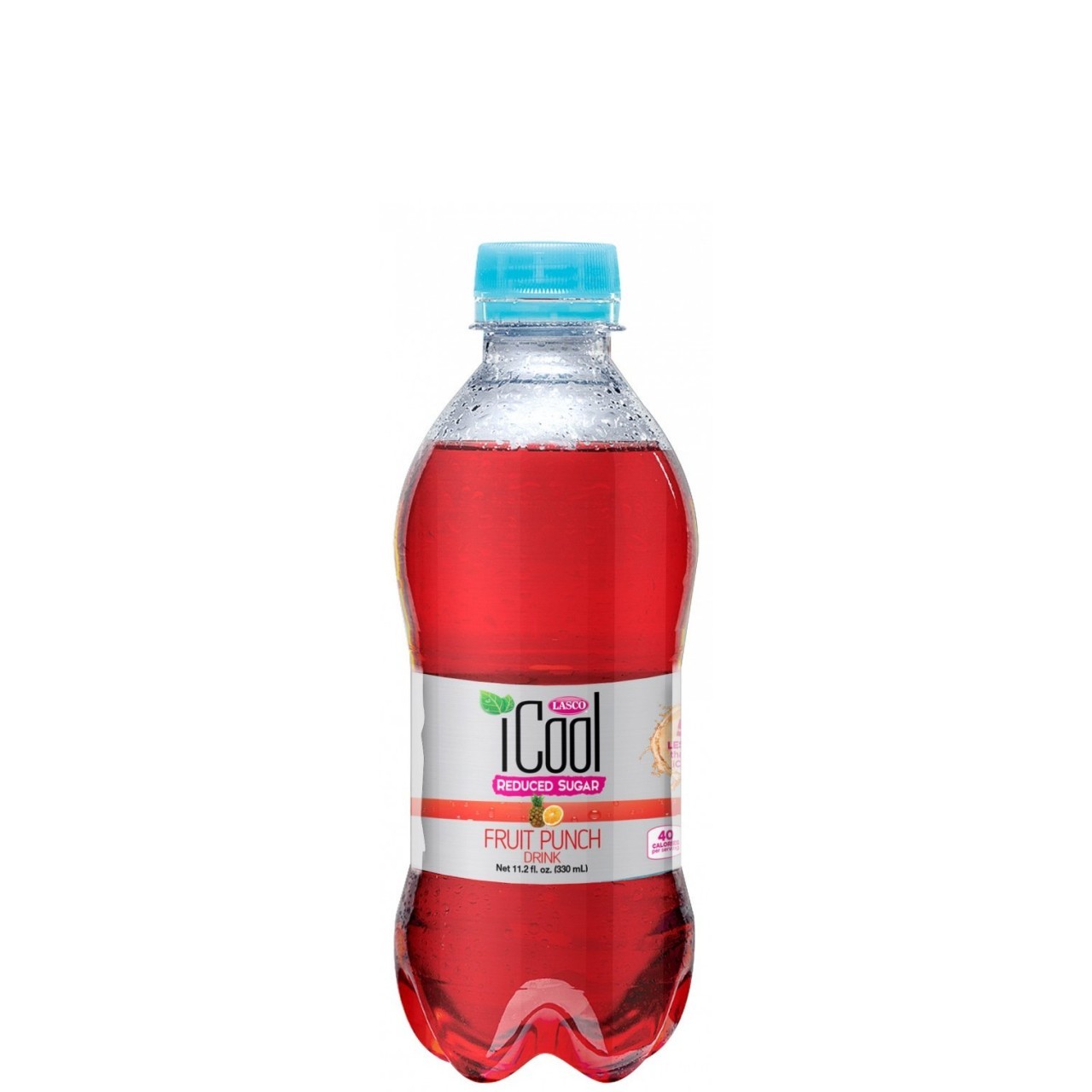 LASCO ICOOL FRUIT PUNCH R/SUGAR 330ml