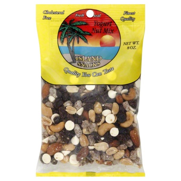 ISLAND SNACKS YOGURT NUT MIX 7oz