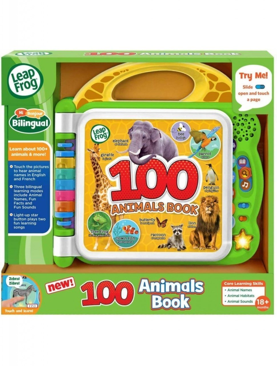 LeapFrog 100 Animals Book