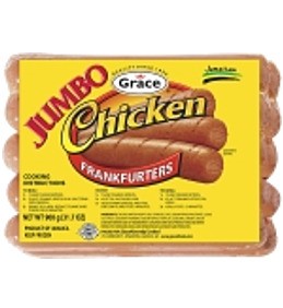 GRACE CHICKEN FRANKFURTERS JUMBO 900G