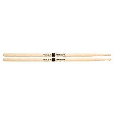 ProMark Finesse 5B Long Maple Drumsticks, Small Round Wood Tip