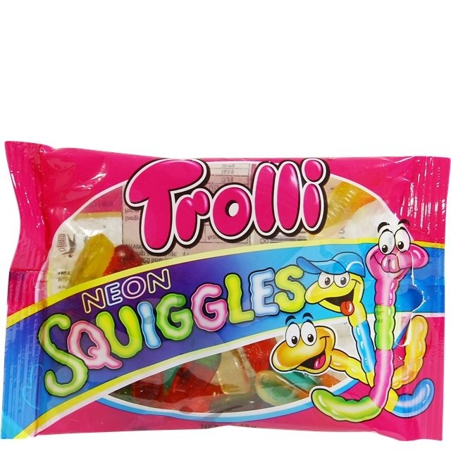 TROLLI NEON SQUIGGLES 1.76oz