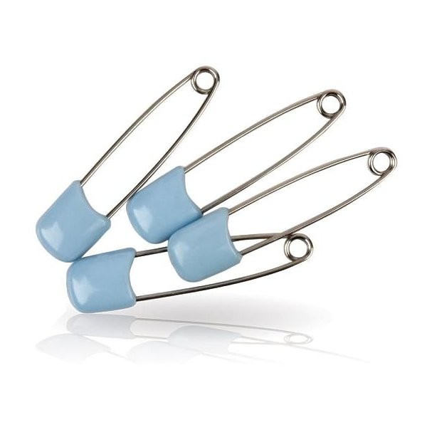 Nuby Safety Pins-Plain Color