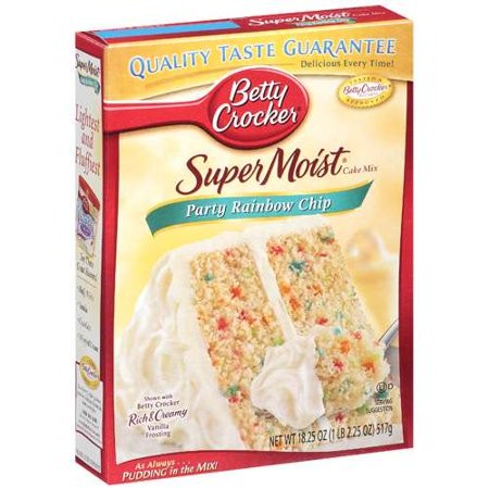 BETTY CRKR CAKE RAINBOW CHIP 432g