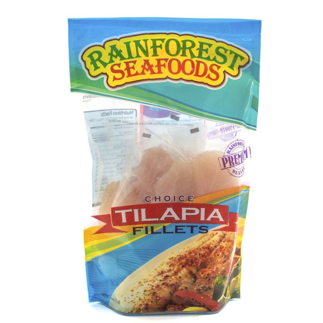 RAINFOREST TILAPIA FILLET 454g