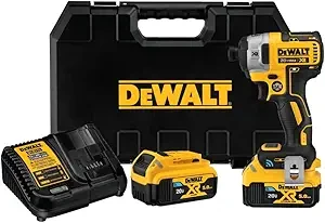 DEWALT 20V MAX* XR Impact Driver with Bluetooth Kit (DCF888P2BT)