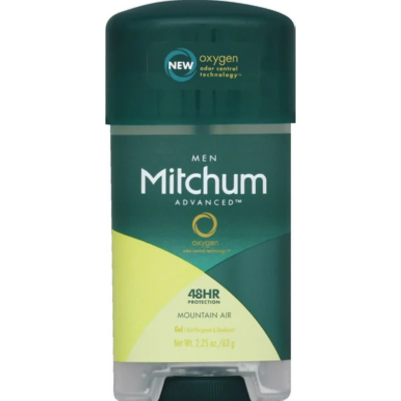 Mitchum Men Advanced Gel Anti-Perspirant & Deodorant, Mountain Air 2.25 oz (63 g)