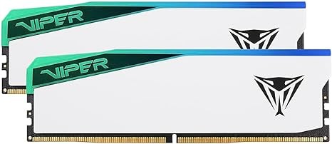 Patriot Viper Elite 5 RGB DDR5 64GB (2 x 32GB) 6200MT/s Kit - PVER564G62C42KW