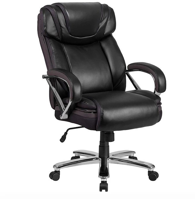 Flash Furniture HERCULES Series Big & Tall 500 lb. Leather Executive Swivel Chair