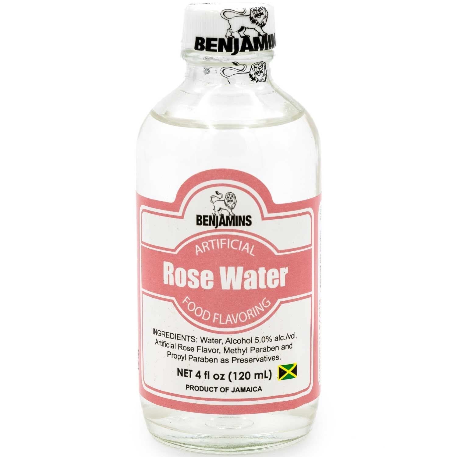 Benjamin Rose Water, 4oz