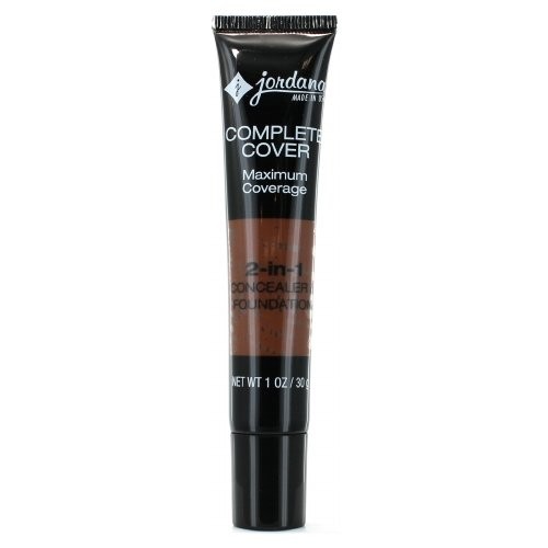 JORDANA Complete Cover 2-in-1 Concealer & Foundation - Mahogany