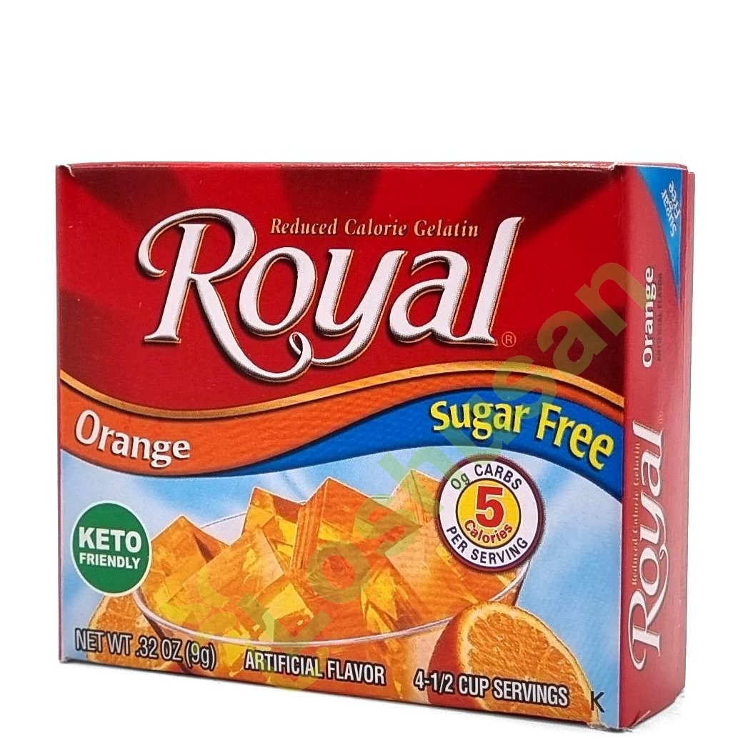 ROYAL GELATIN ORANGE SF 1oz