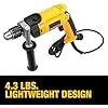 DEWALT Hammer Drill, 1/2-Inch, 7.8-Amp (DW511)