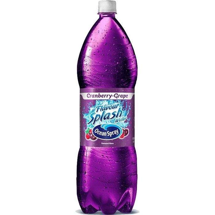 OCEAN SPRAY FLAV SPLASH CRAN GRAPE 1.25L