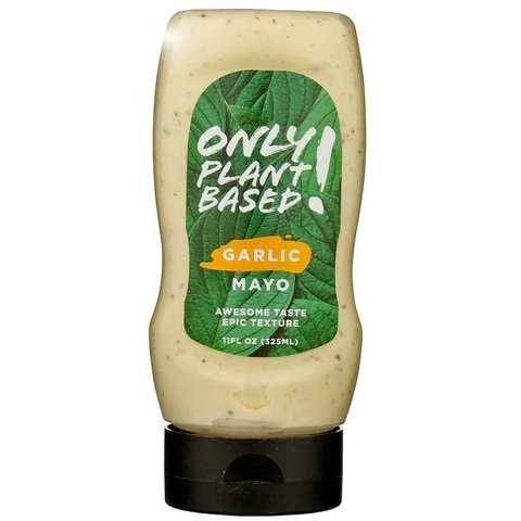 ONLY PLANT BASED MAYO GARLIC 11oz