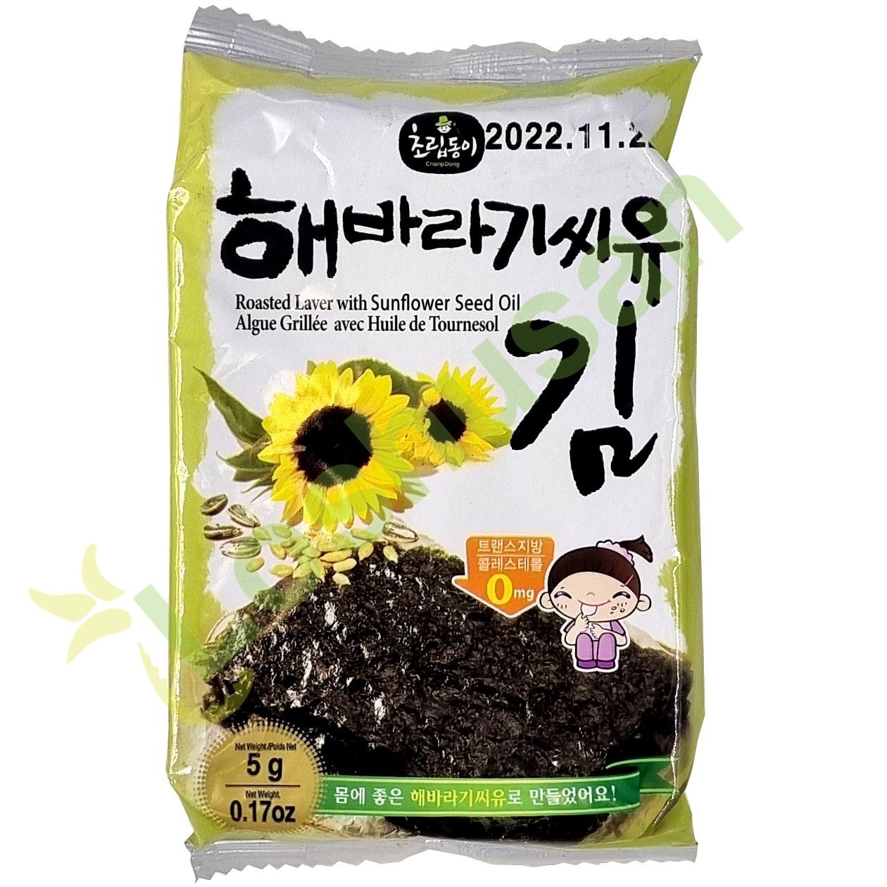 CHORIPDONG SEAWEED SUNFLOWER OIL 5g