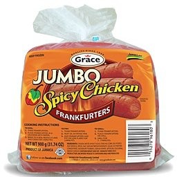 GRACE FRANKS JUMBO SPICY CHICKEN 900g