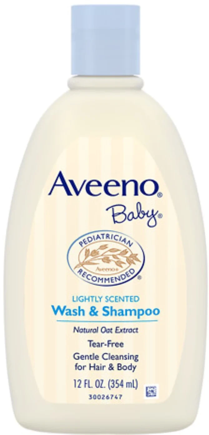 Aveeno Baby Wash and Shampoo - 12.0 oz