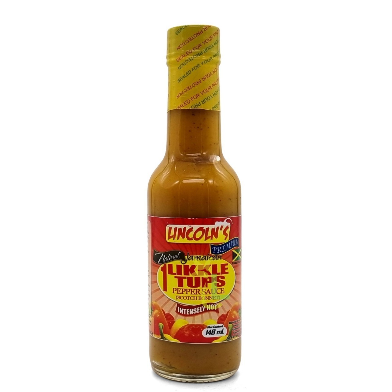 LINCOLNS SCOTCH BONNET PEPPER SAUCE 148m