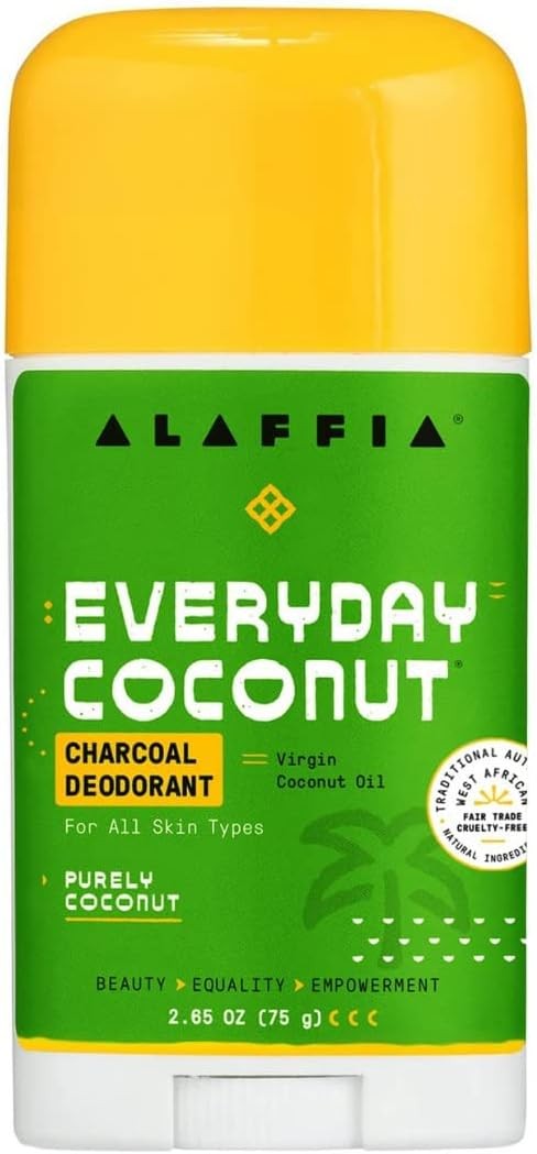 Everyday Coconut Charcoal Deodorant - Purely Coconut
