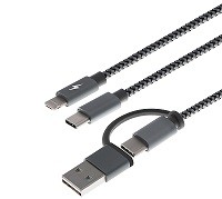 Xtech - USB cable - USB Type A or C
