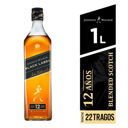 Johnnie Walker Black Label Whisky 1 L