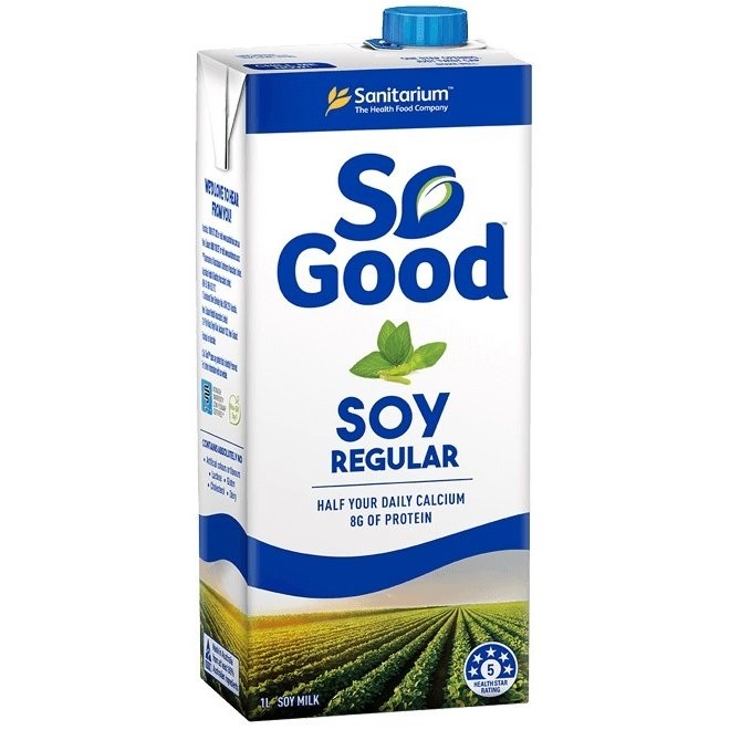 SO GOOD SOY MILK REGULAR 1L