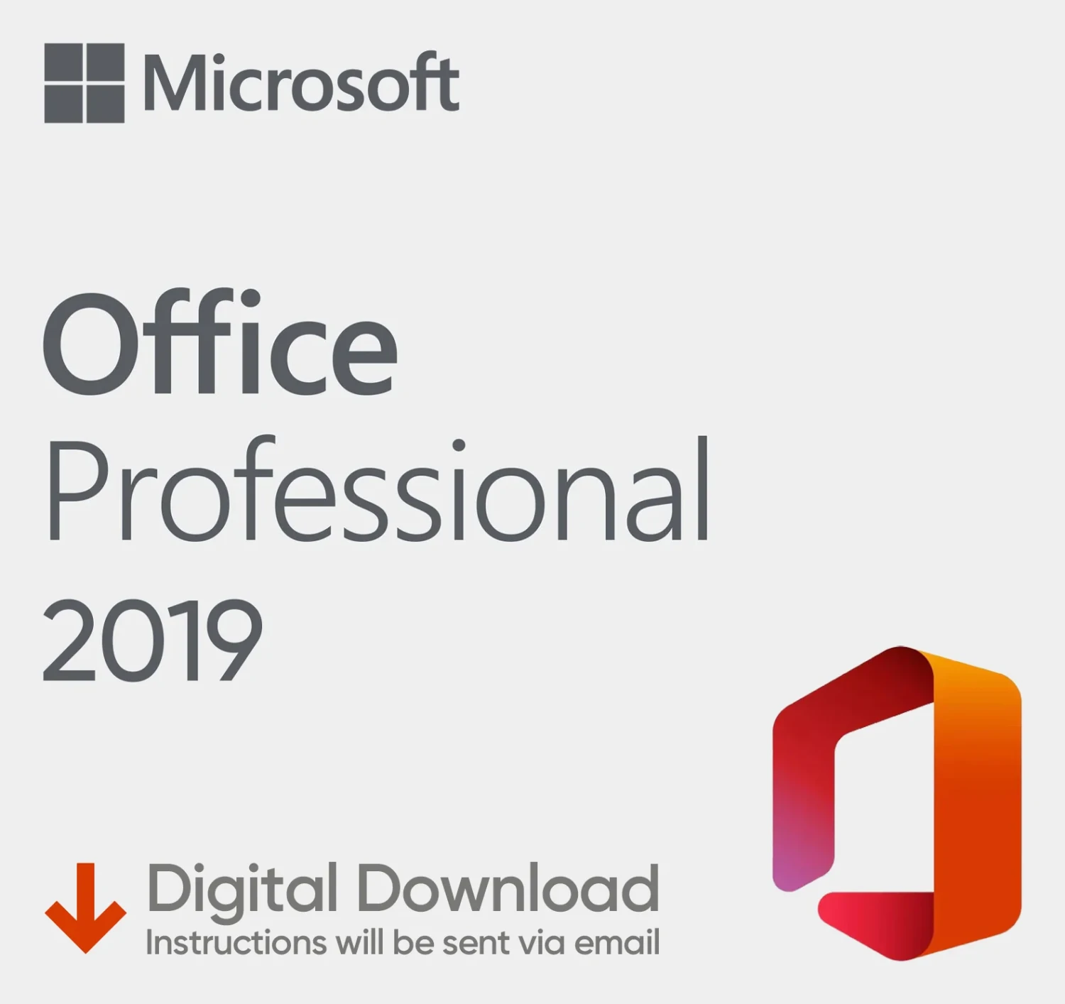 Microsoft Office Professional Plus 2019 Key (Digital Download)