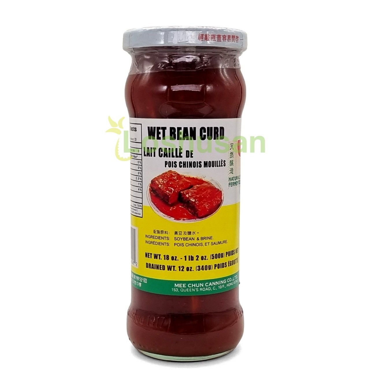 MEE CHUN WET BEAN CURD 18oz