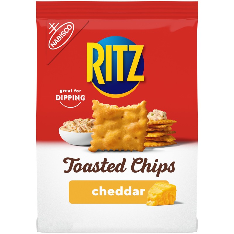 RITZ TOASTED CHIPS CHEDDAR 229G