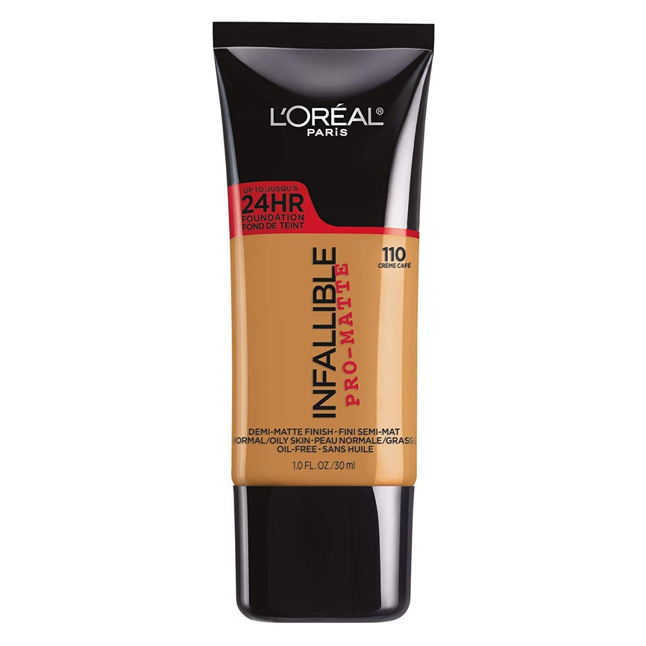 L'Oreal Paris Cosmetics Infallible Pro-Matte Foundation Makeup, Creme Cafe, 1 Fluid Ounce